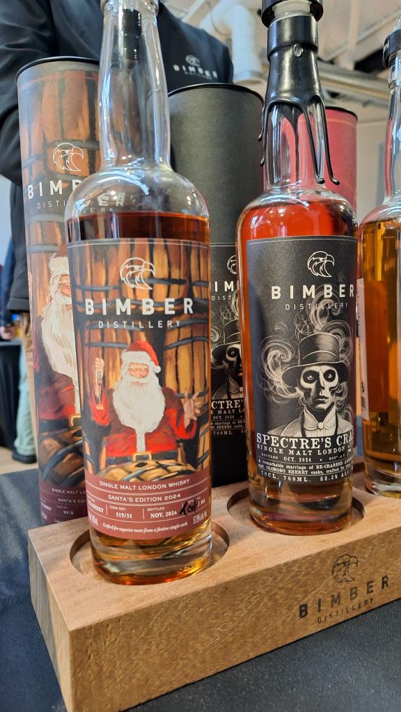 Bimber festive whisky bottles