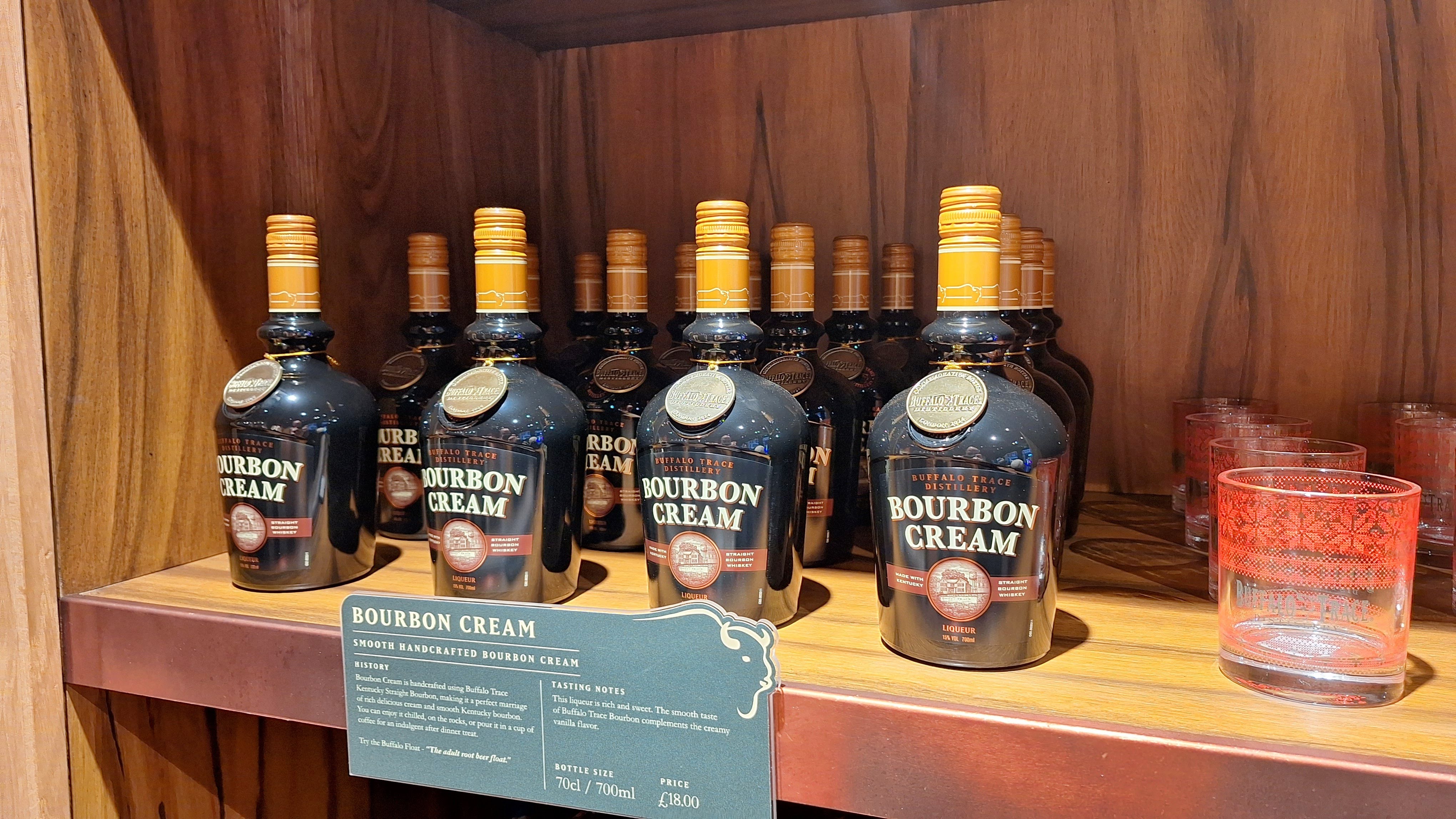 Bourbon Cream at Buffalo Trace London